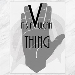 It s A Vulcan Thing Canvas 36  X 48   by Howtobead