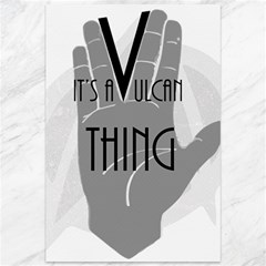 Vulcan Thing Canvas 12  X 18   by Howtobead