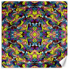 Pattern-12 Canvas 20  X 20   by ArtworkByPatrick