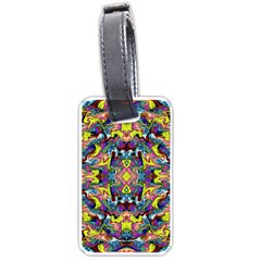 Pattern-12 Luggage Tags (one Side)  by ArtworkByPatrick