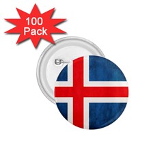 Iceland Flag 1 75  Buttons (100 Pack)  by Valentinaart