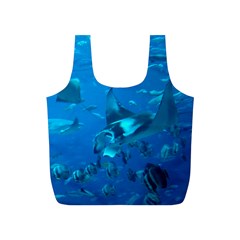 Manta Ray 2 Full Print Recycle Bags (s)  by trendistuff