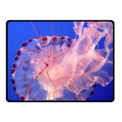 Purple Jellyfish Fleece Blanket (small) by trendistuff