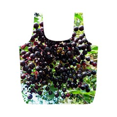 Elderberries Full Print Recycle Bags (m)  by trendistuff
