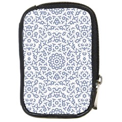 Radial Mandala Ornate Pattern Compact Camera Cases by dflcprints
