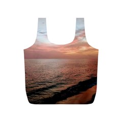 Sunset On Rincon Puerto Rico Full Print Recycle Bags (s)  by StarvingArtisan