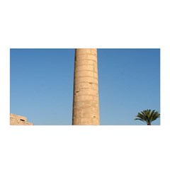 Temple Of Karnak Luxor Egypt  Satin Wrap by StarvingArtisan
