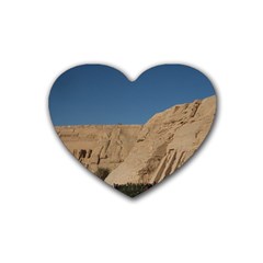 Abu Simble  Rubber Coaster (heart)  by StarvingArtisan