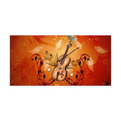 Violin With Violin Bow And Dove Yoga Headband by FantasyWorld7