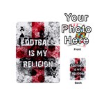 Football is my religion Playing Cards 54 (Mini)  Front - SpadeA