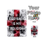 Football is my religion Playing Cards 54 (Mini)  Front - Club9