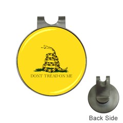 Gadsden Flag Don t Tread On Me Hat Clips With Golf Markers by snek