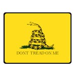 Gadsden Flag Don t tread on me Double Sided Fleece Blanket (Small)  45 x34  Blanket Front