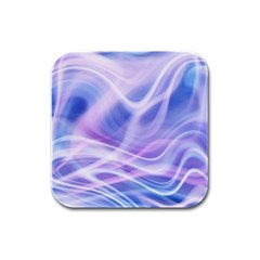 Abstract Graphic Design Background Rubber Square Coaster (4 Pack)  by Sapixe