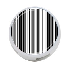 Barcode Pattern 4-port Usb Hub (one Side) by Sapixe