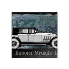 Vintage Car Automobile Auburn Satin Bandana Scarf by Nexatart