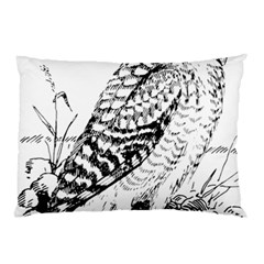 Animal Bird Forest Nature Owl Pillow Case (two Sides) by Nexatart