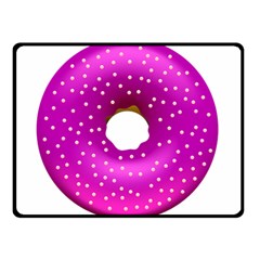 Donut Transparent Clip Art Double Sided Fleece Blanket (small)  by Sapixe