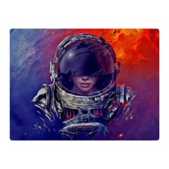 Eve Of Destruction Cgi 3d Sci Fi Space Double Sided Flano Blanket (mini)  by Sapixe