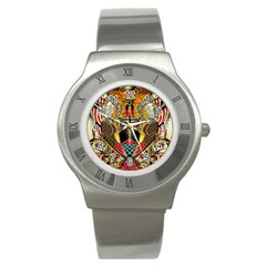 Hail Fine Art Print Stainless Steel Watch by Sapixe