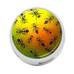 Insect Pattern 4-port Usb Hub (one Side) by Sapixe