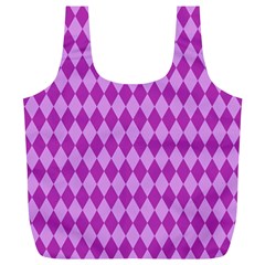 Pink Jess Full Print Recycle Bags (l)  by jumpercat