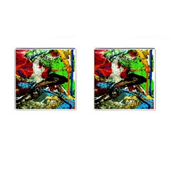 Coffee Land 5 Cufflinks (square) by bestdesignintheworld