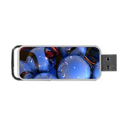 Spheres With Horns 3d Portable Usb Flash (one Side) by Sapixe