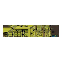 Technology Circuit Board Velvet Scrunchie by Sapixe