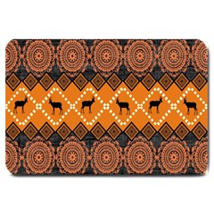 Traditiona  Patterns And African Patterns Large Doormat  by Sapixe