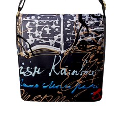 Dscf1638 - Written Poems Flap Messenger Bag (l)  by bestdesignintheworld