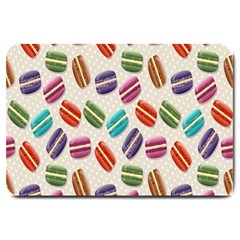 Macaron Macaroon Stylized Macaron Large Doormat  by Sapixe