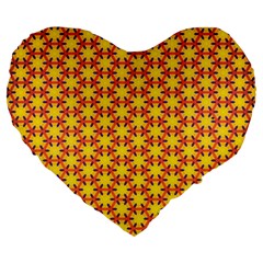Texture Background Pattern Large 19  Premium Flano Heart Shape Cushions by Sapixe