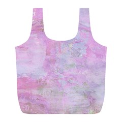 Soft Pink Watercolor Art Full Print Recycle Bags (l)  by yoursparklingshop