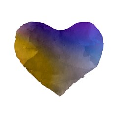 Abstract Smooth Background Standard 16  Premium Heart Shape Cushions by Modern2018