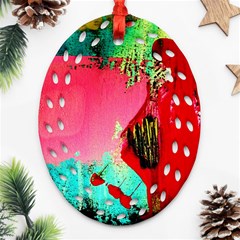 Humidity Ornament (oval Filigree) by bestdesignintheworld
