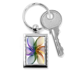 Abstract Geometric Line Art Key Chains (rectangle)  by Simbadda
