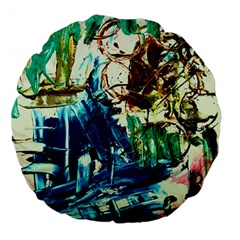 Clocks And Watch 4 Large 18  Premium Flano Round Cushions by bestdesignintheworld