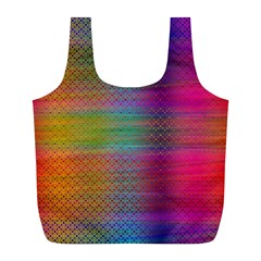 Colorful Sheet Full Print Recycle Bags (l)  by LoolyElzayat
