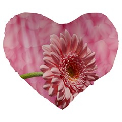 Background Texture Flower Petals Large 19  Premium Flano Heart Shape Cushions by Sapixe