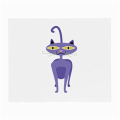 Cat Clipart Animal Cartoon Pet Small Glasses Cloth (2-side) by Sapixe