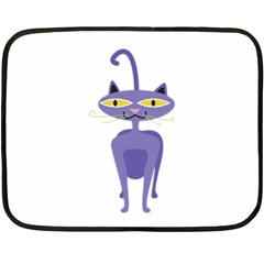 Cat Clipart Animal Cartoon Pet Double Sided Fleece Blanket (mini)  by Sapixe