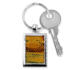Fabric Textile Texture Abstract Key Chains (rectangle)  by Sapixe