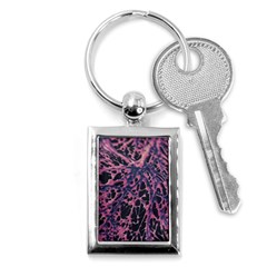 Fabric Textile Texture Macro Photo Key Chains (rectangle)  by Sapixe