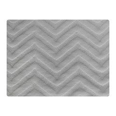 White Fabric Pattern Textile Double Sided Flano Blanket (mini)  by Sapixe