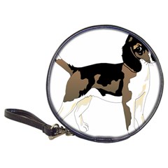 Black White Dog Beagle Pet Animal Classic 20-cd Wallets by Sapixe