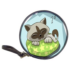 Kitten Kitty Cat Sleeping Sleep Classic 20-cd Wallets by Sapixe