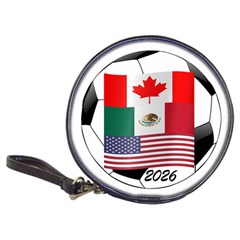 United Football Championship Hosting 2026 Soccer Ball Logo Canada Mexico Usa Classic 20-cd Wallets by yoursparklingshop