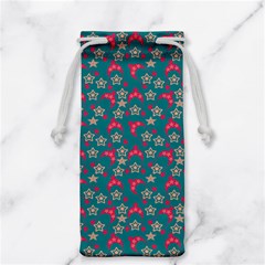 Teal Hats Jewelry Bags by snowwhitegirl