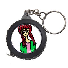 Nerdy Girl Measuring Tape by snowwhitegirl